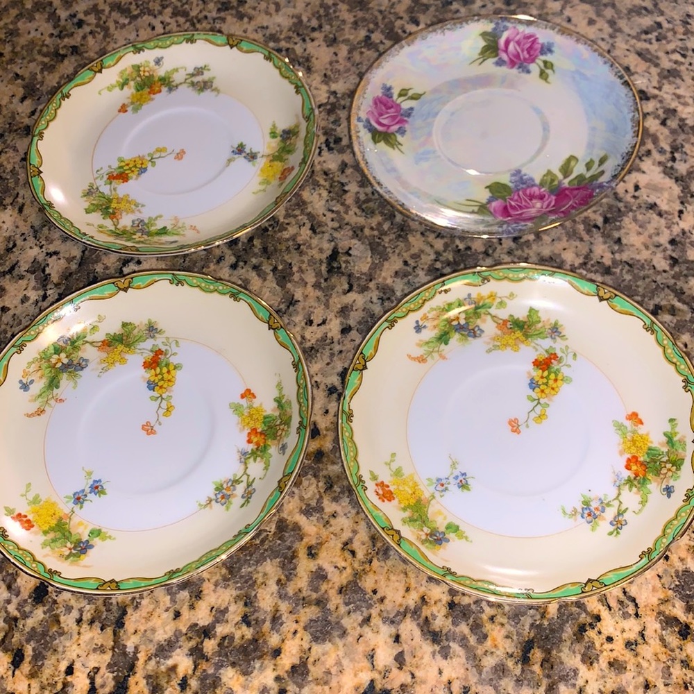 Vintage saucers